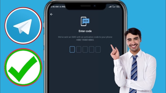 在Telegram中如何用短信验证码完成登录？